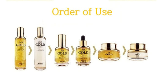 Anjo Professional 24K Gold Skin Care 6 Set
