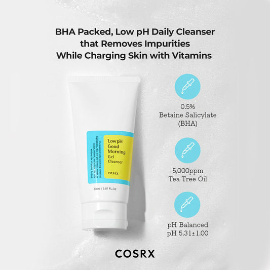 COSRX Low pH Good Morning Gel Cleanser
